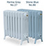 CI-NE475-4-D-019-020 - Georgian 4 Column Cast Iron Radiator H505mm x W2397mm CI-NE475-4-D-019-020 - Georgian 4 Column Cast Iron Radiator H505mm x W2397mm